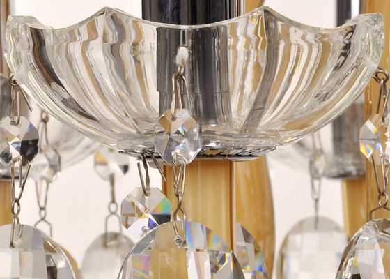 Lustre en cristal de luxe d'intérieur moderne/lustre d'art déco pour le habillage de restaurant