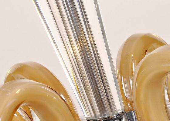 De moderne Binnenkroonluchter van het Luxekristal/Art decokroonluchter voor Restaurantvulling