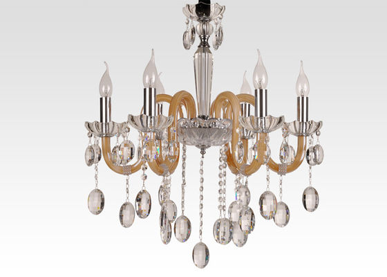 Luxury Trong nhà hiện đại Crystal Chandelier / Art Deco Chandelier cho Băng Restaurant