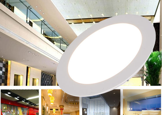 Round Ivory Ultra Thin Led Panel Light Indoor 8'' 18W 220V - 240V