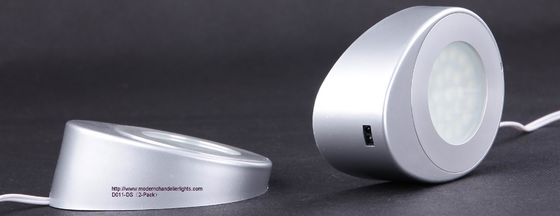 Cabinet LED Lighting Fixtures Plastics , White LED Down Light