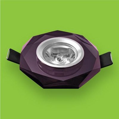 3*1W LED Crystal Ceiling Light