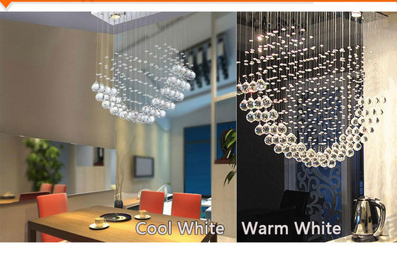 Dining Room Pendant Crystal Light , 3pcs * 3W Chandelier Lights