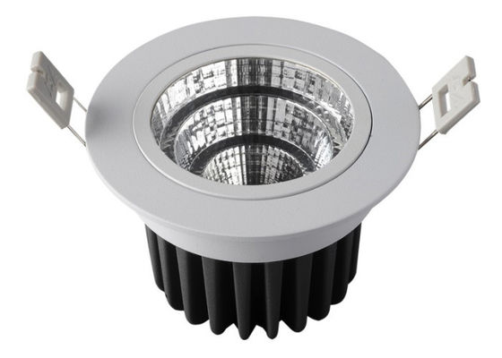 1320Lm 12 Watt Aluminium Downlights / Residential Led Recessed Downlights