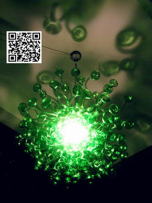Candelabros de vidro do hotel do handblown chinês para a venda, DJ-1021