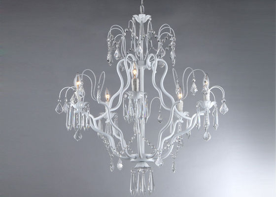 Shop Window Modern Chandelier Lighting , Contemporary Crystal Chandeliers