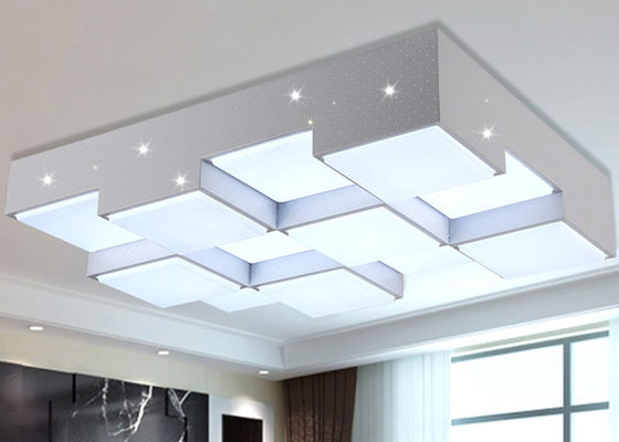 Weißer moderner Eisen-Hauptleuchter LED-Decken-Lights64W LED