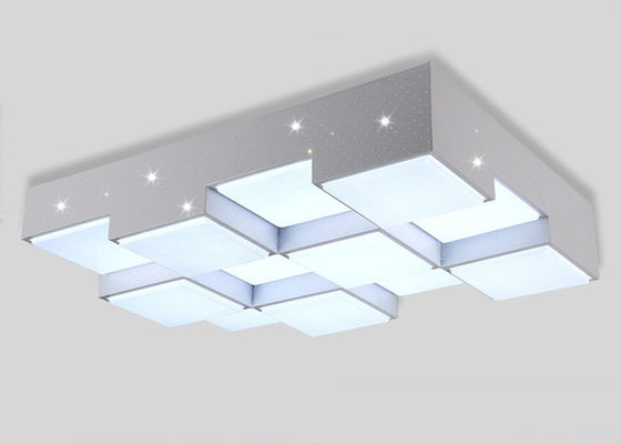 Weißer moderner Eisen-Hauptleuchter LED-Decken-Lights64W LED