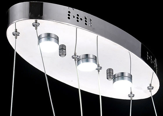 Funky Kristal Modern Avizeler / Işık Kalp Şekilli Kolye Lambası 7500K - 8000K