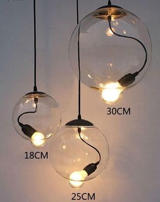 Thiết kế hiện đại Đèn treo trần nhà hàng bóng đèn trần