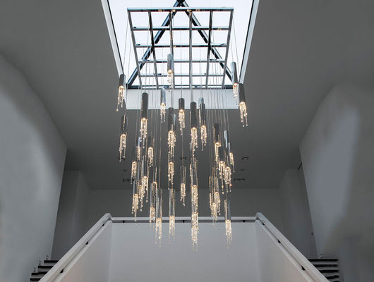 Sexy Kristall führte hängende Lichter, LED-Suspendierungs-Beleuchtung für Luxuslandhäuser
