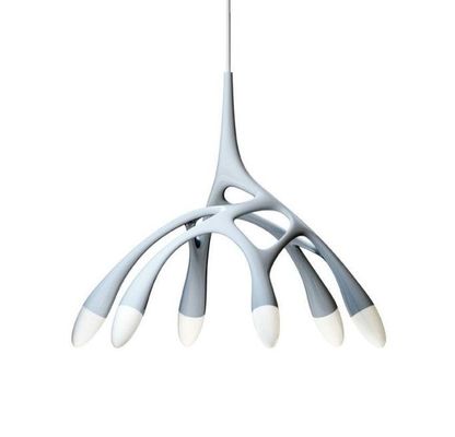 Hotel Branch Luxury Glass Ceiling Chandelier Resin Bird Paw Ceiling Chandelier