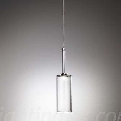 Màu thời trang hiện đại Led Đèn chùm, Glass Bottle Pendant Lamp G9