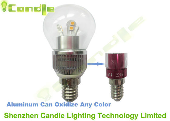 Super Bright 5w Led Globe Bulb E14 With 360 Degree Viewing Angle CE RoHS