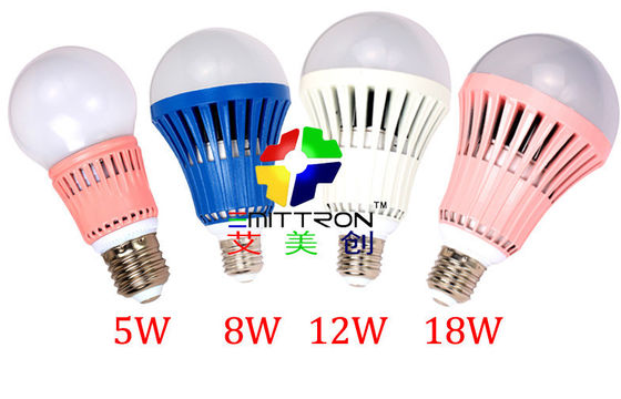 บ้าน 4000K Pure White LED หลอดไฟลูกโลก 2835SMD 16 ชิ้น 60mm ที่มีรูปร่างครึ่งลูก