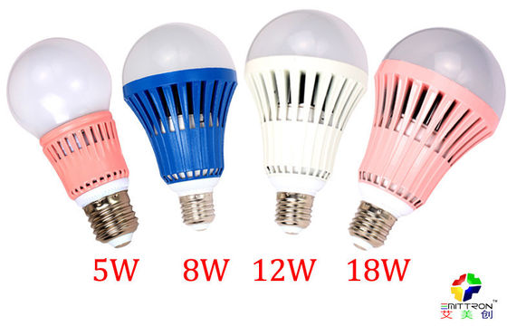 บ้าน 4000K Pure White LED หลอดไฟลูกโลก 2835SMD 16 ชิ้น 60mm ที่มีรูปร่างครึ่งลูก