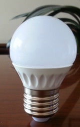 Household LED Light Bulbs 3w CRI 80 For Cloverleaf Junction , LED Globe Bulbs