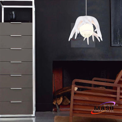 New Pendant Lamp Root Shape Glass Cover Warm White CCT Energy Saving LED Globe Bulb Option