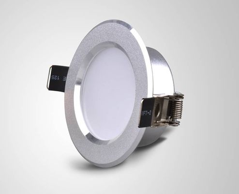10Watt LED Downlight Untuk Meeting Room Ra 80 IP45 Hangat dimmable Adjustable Putih
