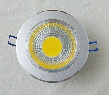 円形 LED によって引込められる Downlights