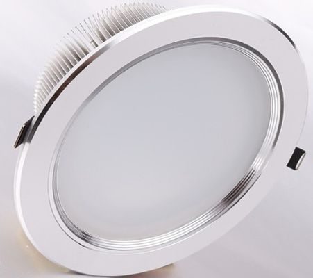 12 blanco caliente ahuecado LED redondo de Downlights del microprocesador del vatio SMD Samsung para el comedor