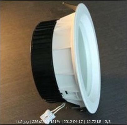 A superfície montada conduziu Downlights 5W 8W 15W 30W AC96-265V branco morno Recessed diodo emissor de luz de um Downlight de 3 polegadas