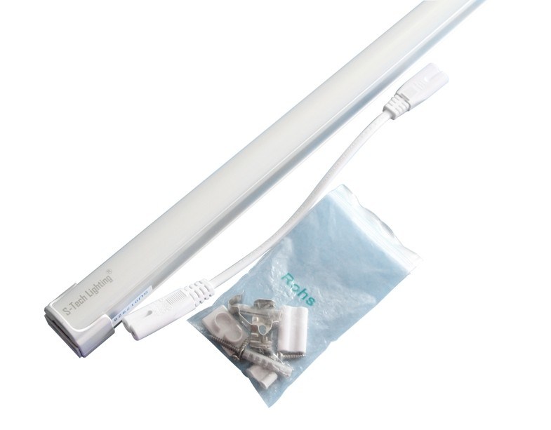 Indoor Eco ramah tahan api aluminium T5 LED tabung cahaya 4ft 1700Lm tinggi pancaran