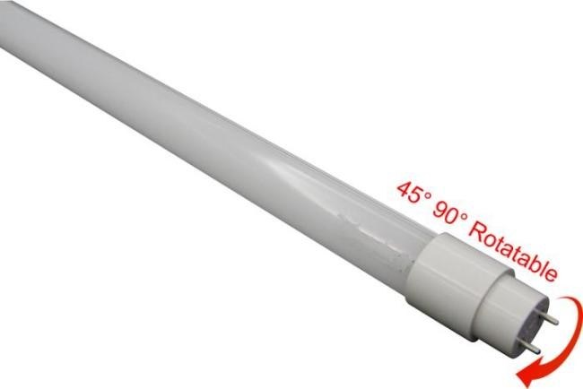 luce antipolvere rotabile della metropolitana di 1500mm 45/90° G13 T8 LED per la famiglia IP33