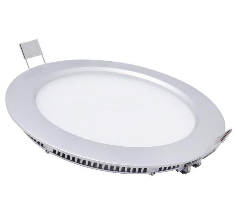 কর্মশালাটি সুপার পাতলা 16W 1280lm 240V D240mm নেতৃত্বাধীন ফ্লাট প্যানেল আলোর