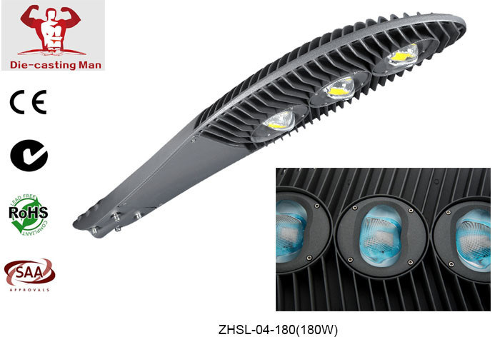 ไฟถนน LED ซัง 180W กลางแจ้ง IP65 สำหรับถนน / ไฟทางหลวง AC 85V - 265V