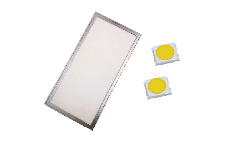 Persegi 36W 30 x 120 LED Ceiling Panel Lampu Fixture dengan 155 ° Beam Angle