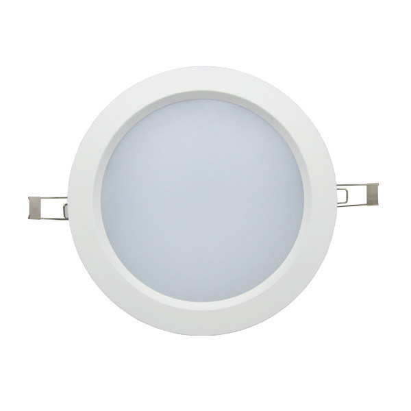 Putih Finishing 12W 4 Inch LED Downlight Recessed dengan Driver eksternal untuk ruang / Hotel, 3 tahun garansi