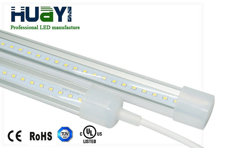 IP65 chống thấm Epistar SMD2835 4 chân t8 dẫn đèn ống 18W Đối với thịt / bánh Cửa hàng