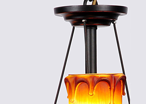 3 Light Bordeaux Classic Wrought Iron Chandelier , Dining Room Chandeliers Lighting