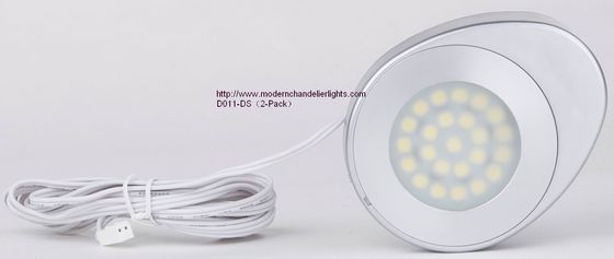 Cabinet LED Lighting Fixtures Plastics , White LED Down Light