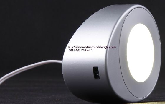 Cabinet LED Lighting Fixtures Plastics , White LED Down Light