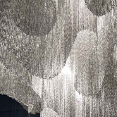 Stainless steel Hotel Chandeliers