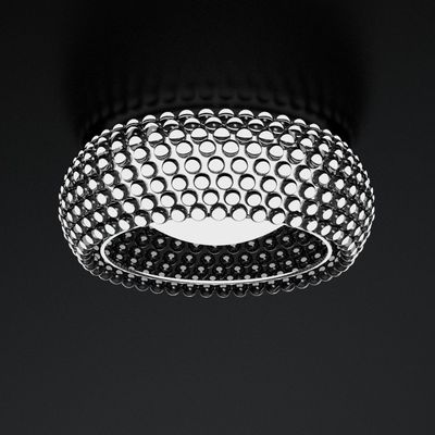 Handmade Acrylic Transparent Ceiling flush Lights , Mount Ceiling Light For Home Decoration