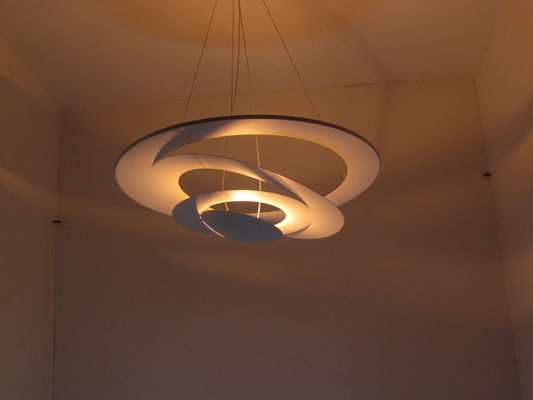 Interior Decoration Apple Cloth White Ceiling Pendant For Banquet Hall