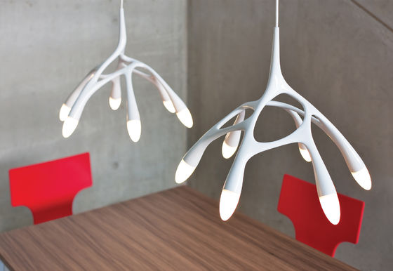 Hotel Branch Luxury Glass Ceiling Chandelier Resin Bird Paw Ceiling Chandelier