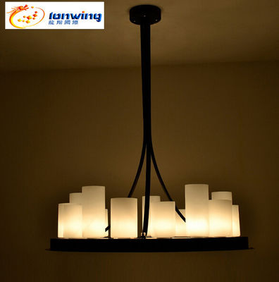 Sophisticated Round Led Chandelier Lights 20 Candles 4 Led lights Restaurant Bar