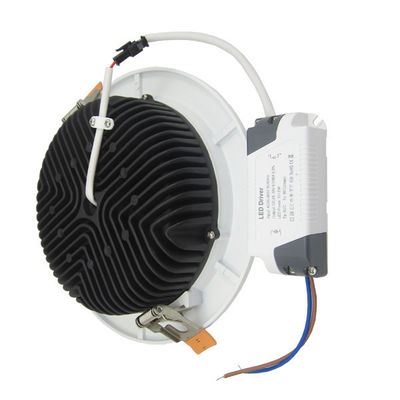 120° 8 Inch 30W LED Recessed Downlights With Samsung SMD LED Chip 85LM/W