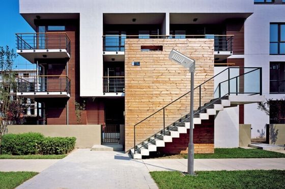 IP65 30W Integrated Cool White Outdoor LED Street Lights , Solar Powered LED Street Light